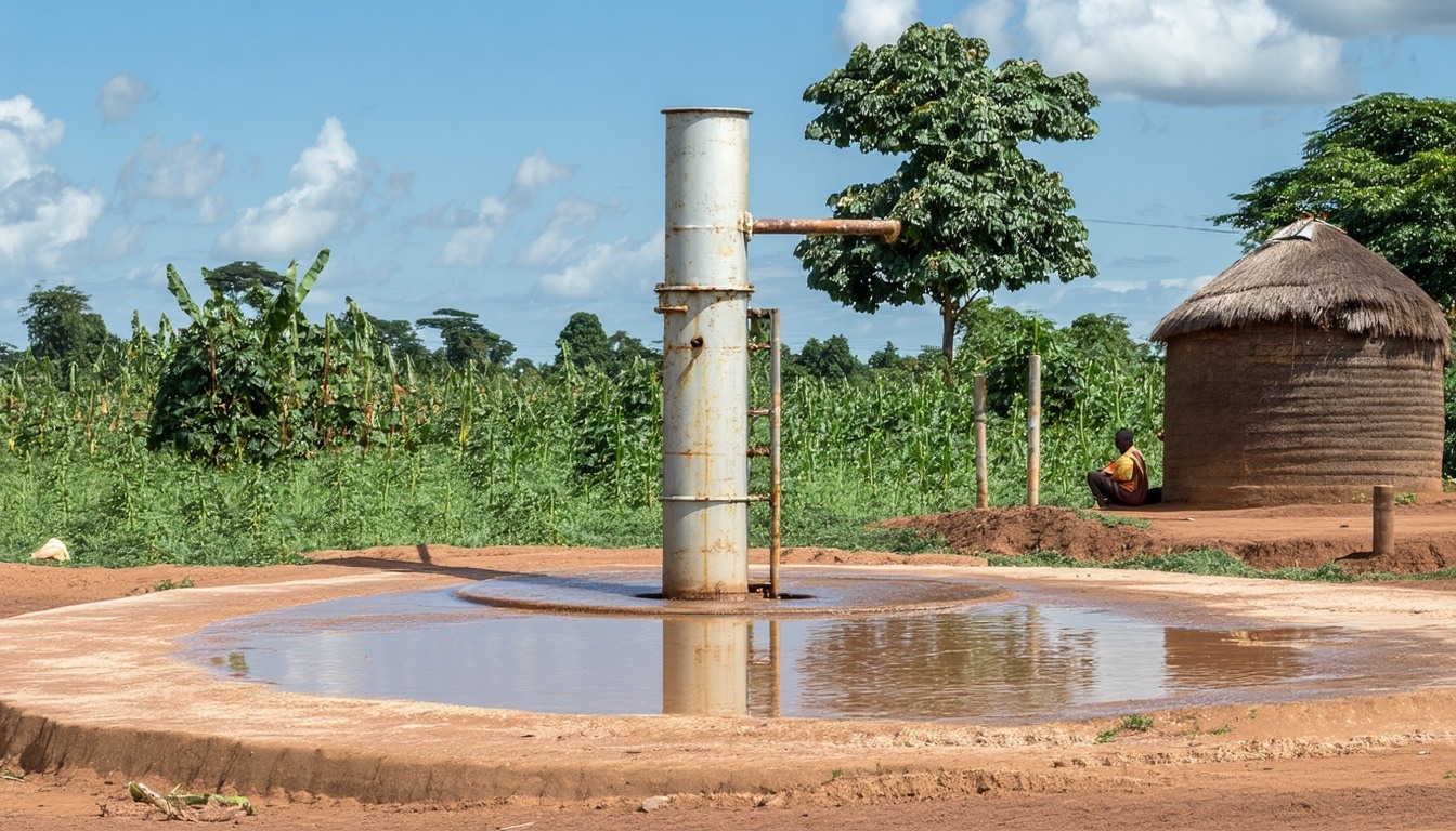 UGANDA BOREHOLE WELL-1