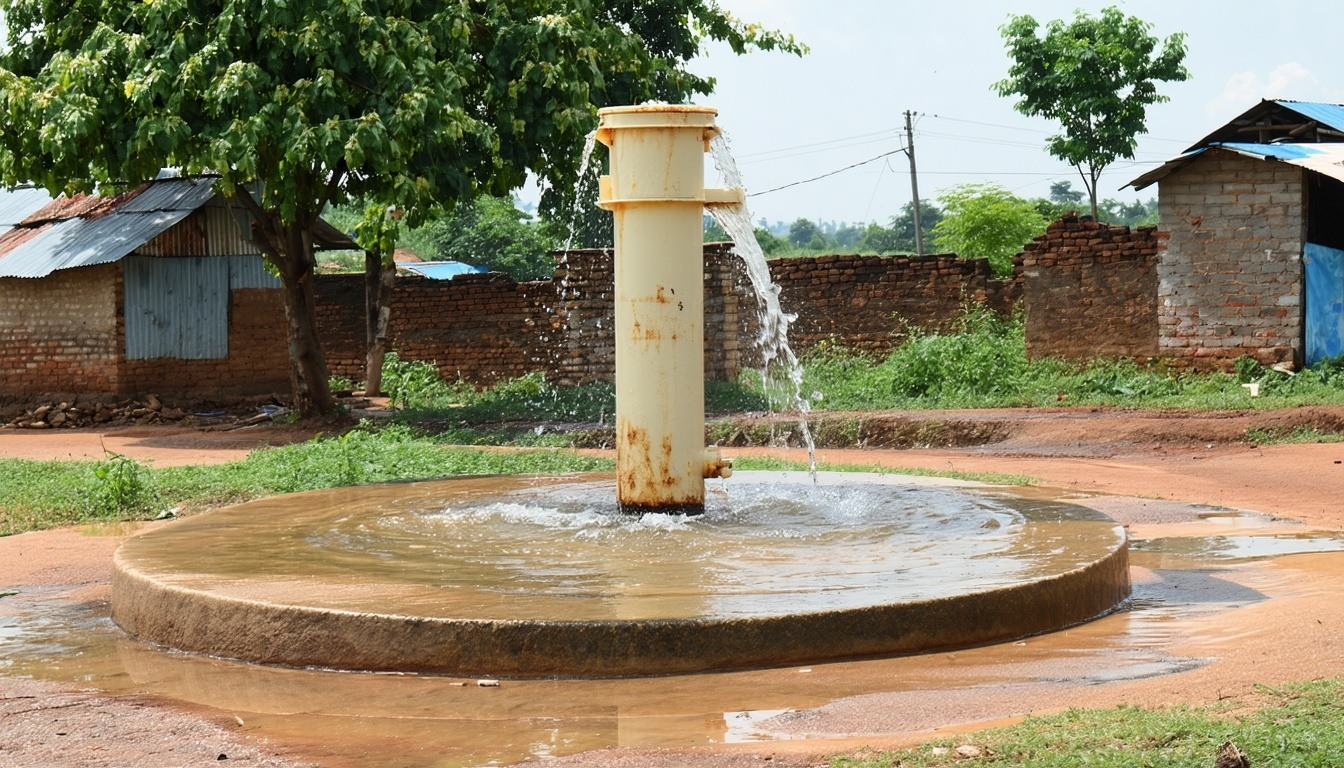 water well in a third world country